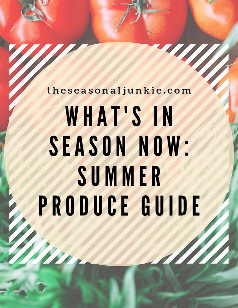 Pinterest Icon for Seasonal Summer Food